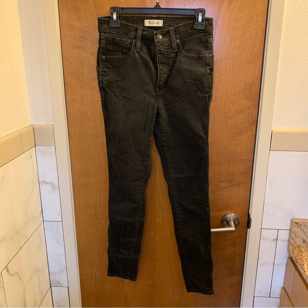 Madewell 10” high rise skinny